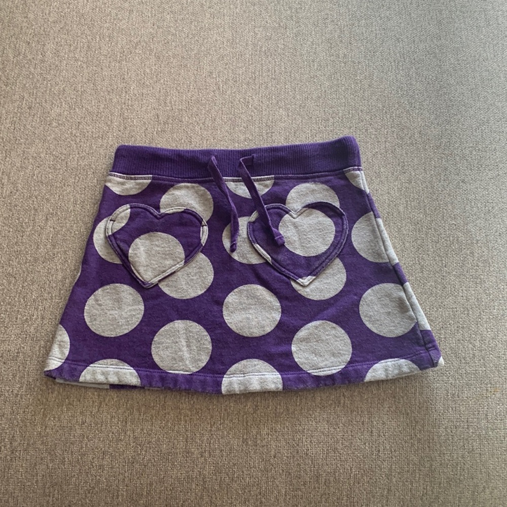 Mini Boden Girl’s Heart Pocket Skirt